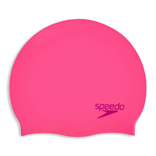 Silicone bathing cap for children Speedo Plain Moulded