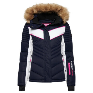Women's ski jacket Superdry Luxe
