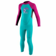 Girls' full-zip back wetsuit O'Neill Reactor-2 2 mm