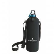 Aluminium water bottle with shoulder strap Ferrino 0.75L
