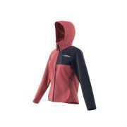 2.5 layer waterproof jacket for women adidas Terrex Multi Rain.Rdy Primegreen