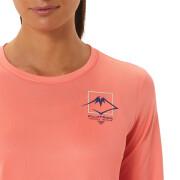 Women's long sleeve jersey Asics Fujitrail Logo