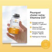 Food supplement vitamin d3 - 120 capsules Nutrivita