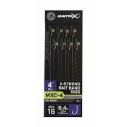 Barbless leader Matrix MXC-4 X-strong Bait Band 10cm x8