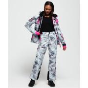 Women's trousers Superdry Snow