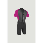 Kids surf shorty wetsuit with back zip O'Neill Reactor-2