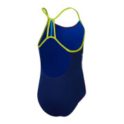 One-piece swimsuit for girls Speedo Placement Lane Line